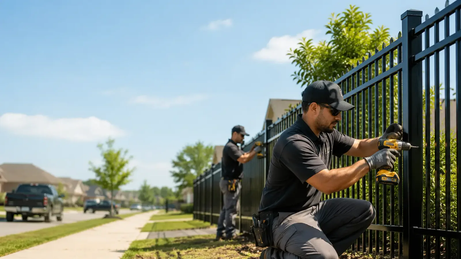 Metal Fence Installation in Jones, MI